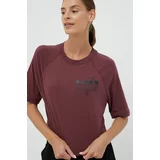 Diadora Bombažna kratka majica vijolična barva