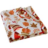 Catherine Lansfield Oranžna/rjava odeja iz mikropliša 130x170 cm Woodland Gonks – Cene