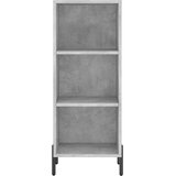 vidaXL Visoka komoda siva betona 34 5x34x180 cm od konstruiranog drva | shoptok.hr