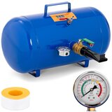 MSW Napihovalka, tlačna posoda za polnjenje pnevmatik z manometrom 6-8 barov, 38,5 l, (21101199) | Shoptok.si