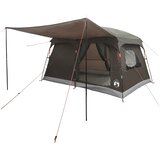  Obiteljski šator Smeđa siva 320 x 210 x 180 cm Poliester | Eponuda.com