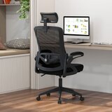  Ergonomska uredska stolica s podesivom lumbalnom potporom i računalnim naslonima za glavu | shoptok.hr