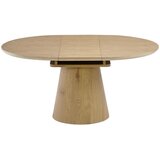 P & B Raztegljiva Miza Sundsvall, Barva Hrasta, 120-160x120 | Shoptok.si