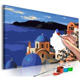 Slika za samostalno slikanje - Santorini 60x40 | shoptok.hr