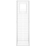 Gabionske stupne košare 2 kom 50 x 50 x 180 cm željezne | shoptok.hr