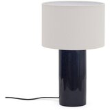 Kave Home Modra namizna svetilka s tekstilnim senčilom (višina 53,5 cm) Toneric – | Shoptok.si