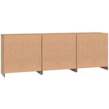  Strani šal 3 pcs Umetni hrast 70 x 41 x 75 cm Konstruiran les, (5000217261) | Shoptok.si