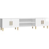 Maison Chic TV omarica - TV stojalo - Televizijska omarica visok sijaj bela 180x31,5x40 cm inženirski les, (21702217) | Shoptok.si