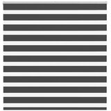 vidaXL Zavjesa zebra crna 145x150 cm širina tkanine 140,9 cm poliester Cijene
