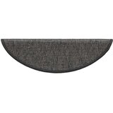  Prostirke za stepenice 15 kom 56x17x3 cm bež i sive poluokrugle | shoptok.hr