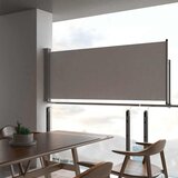 Maison Chic Zložljiva stranska tenda - Senčniki za teraso 100x300 cm siva, (22039357) | Shoptok.si