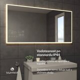 Blumfeldt Smart Mirror, IR grelno ogledalo, 600 W, IP44 (120 x 60cm), (21723063) | Shoptok.si