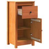  Strani šal Voskast rjav 39 x 34,5 x 80 cm Masivno borovo les, (5000107964) | Shoptok.si