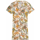 Garcia Košulja haljina žuta / kaki / koraljna / vuneno bijela