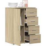 vidaXL Komoda sonoma hrast 59x39x80 cm od konstruiranog drva | shoptok.hr
