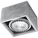 Nice Lamps Siva stropna svjetiljka 14x14 cm Postiga – Cijene