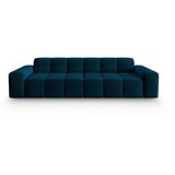 Micadoni Home Sofa tamnoplava baršun 255 cm Kendal - Cijene