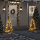 Ukrasno božićno drvce sa šiljkom za tlo 115 LED 90 cm