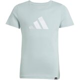 Adidas Funkcionalna majica pastelno zelena / bela Cene