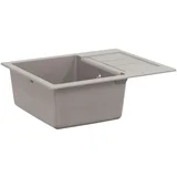 Lavabo - Umivaonik Siva 620 x 500 mm 80% kvarc i 20% smola