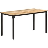  Jedilna miza 140x70x76 cm robusten mangov les | Shoptok.si