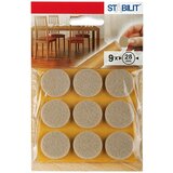 STABILIT zaščitne podloge (28 mm, 9 kosi, naravne barve, samolepilni) Cene