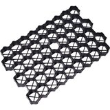 vidaXL Rešetke za travo 16 kosov črne 60x40x3 cm iz plastike | Shoptok.si