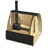Male kuće Vanjska sauna BIANCA 238 × 250 cm sa šindrom | shoptok.hr