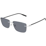 Mont Blanc MB0429S 002 ONE SIZE (56) Srebrna/Siva Cene