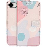 AVIZAR Denarnica za iPhone 17e motiv sestavljanke s stojalom in trakom, Roza, (5000274942) | Shoptok.si