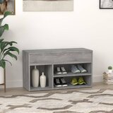  Klupa za cipele boja sivog hrasta 80x30x45 cm konstruirano drvo | Eponuda.ba