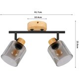  Brilagi - Tačkasto svetlo HYGGE 2xE14/15W/230V drvo/dimno | Eponuda.com