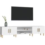 TV ormarić sjajni bijeli 180x31,5x40 cm od konstruiranog drva | shoptok.hr