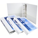 Exacompta mapa s predstavitvenim prstanom, A4 Maxi, modra, 4D obroč, (21652496) | Shoptok.si