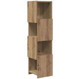  Kotna omarica Bela 25,5x25x102cm Konstruiran les, (5000092373) | Shoptok.si