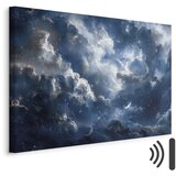  Slika - Astronomical Wonders: Clouds and Stars in Harmonious Combination 120x80 | shoptok.hr