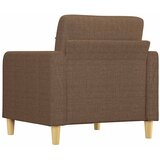  Fotelja smeđa 60 cm od tkanine | shoptok.hr