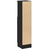  Kupaonski ormarić s držačem za role crni 20,5 x 22 x 90 cm | Eponuda.com