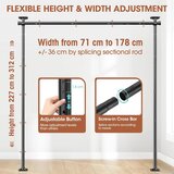 WELDUN raztegljiv okvir za pregrado prostora 71–178 cm | Shoptok.si