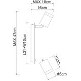 Globo spot lampa joseba 54032 -2B | Eponuda.com