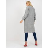 RUE PARIS Cardigan-LO-SW-LK-3001.82P-gray | shoptok.hr