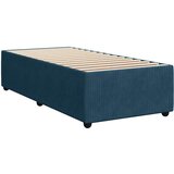 Box spring krevet s madracem plavi 100x200 cm baršunasti | shoptok.hr