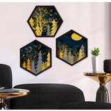 Wallity Uramljena slika 6GEN1622974441, 35x35 cm, 3 dela | ePonuda.com
