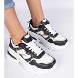 Gemre Black women's sneakers decorated with glitter Sandoria | shoptok.hr