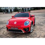 Olimp Sport Dečiji automobil na akumulator Volkswagen Buba crveni sa kožnim sedištem i mekim gumama | ePonuda.com