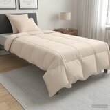  Set deka 2 kom. 140 x 220 cm Sve sezone Kapok vlakno Bež - 140 x 220 cm 50 x 50 cm | shoptok.hr