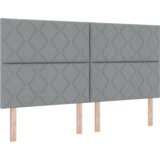Box Spring Krevet s Madracem Svijetlosiva Super King Tkanina | shoptok.hr