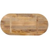 Stolna ploča 80 x 40 x 3 8 cm ovalna od masivnog drva manga | shoptok.hr