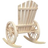  Stolice za ljuljanje Adirondack 2 kom od masivne jelovine | shoptok.hr