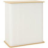  Sajamski pult Svijetlo smeđa i bijela 80 x 40 x 93 cm | shoptok.hr